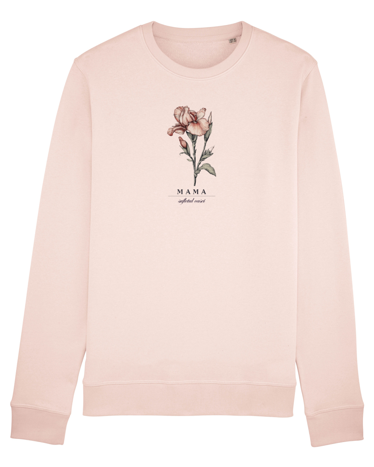 Bluză mânecă lungă Unisex Rise Candy Pink