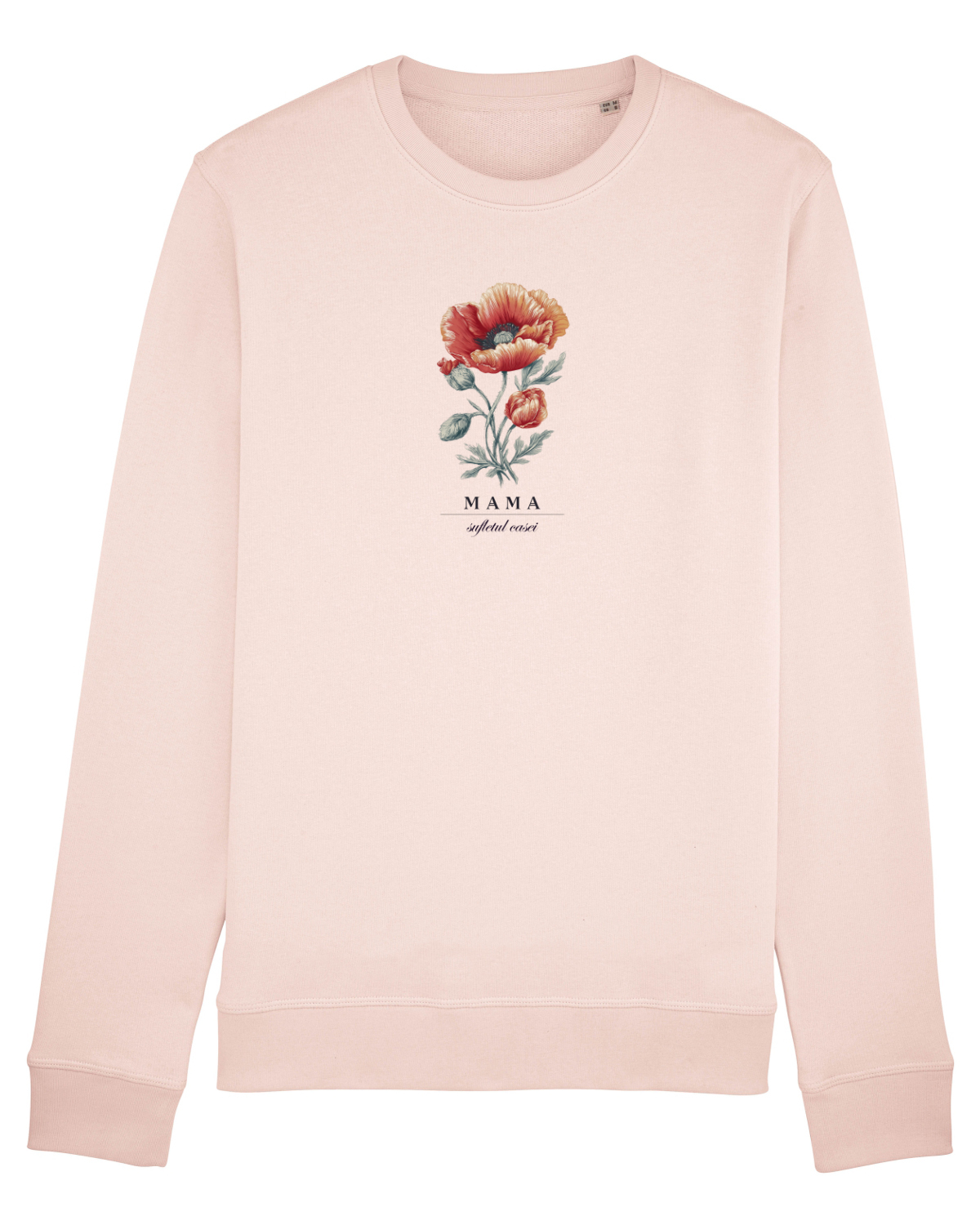 Bluză mânecă lungă Unisex Rise Candy Pink