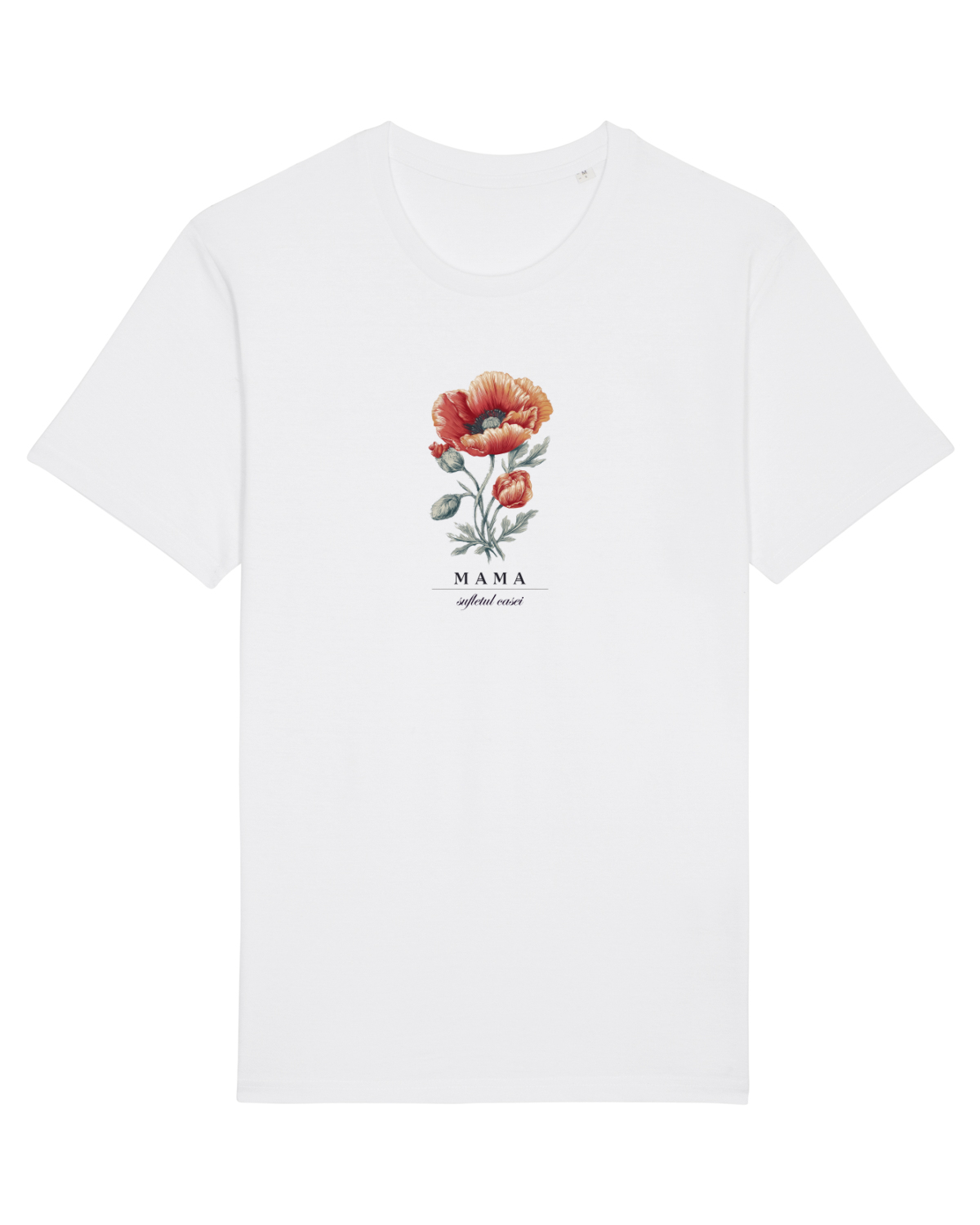 Tricou mânecă scurtă Unisex Rocker White