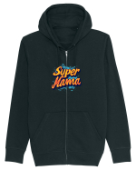 SUPER MAMA Hanorac cu fermoar Unisex Connector