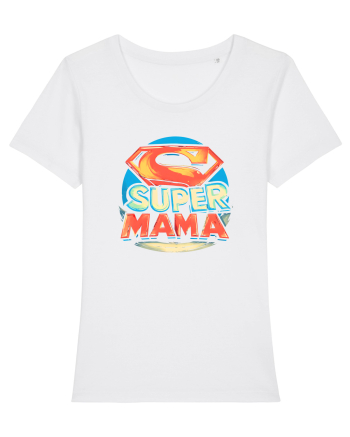 SUPER MAMA 2 White