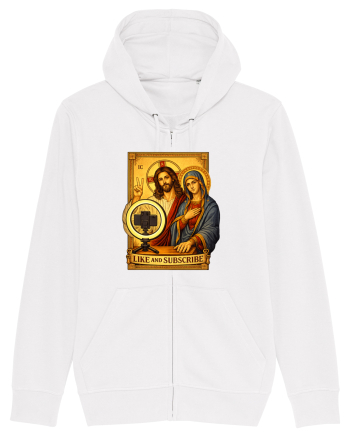 Funny Jesus Mary Influencer White