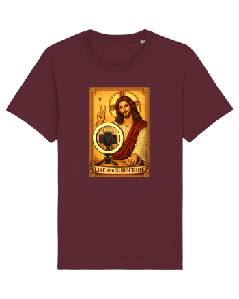 Jesus Influencer Burgundy