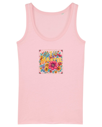 1 MARTIE - PRIMAVARA - FLORI Cotton Pink