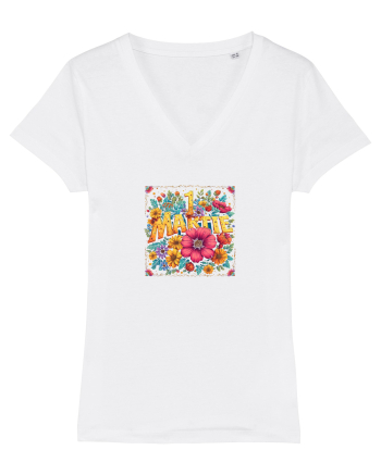 1 MARTIE - PRIMAVARA - FLORI White