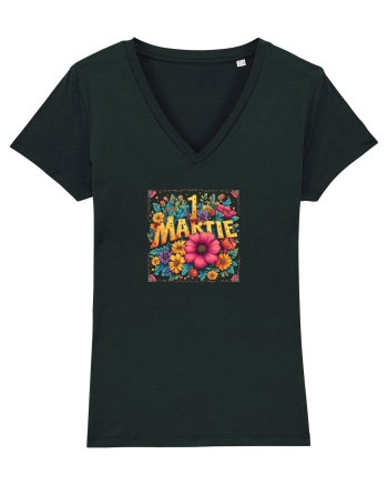 1 MARTIE - PRIMAVARA - FLORI Black