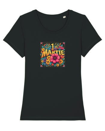 1 MARTIE - PRIMAVARA - FLORI Black