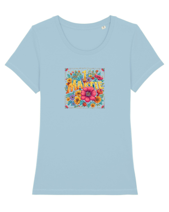 1 MARTIE - PRIMAVARA - FLORI Sky Blue
