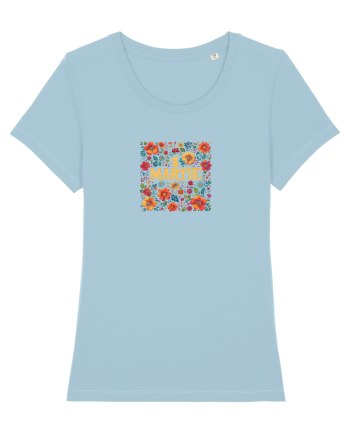 1 MARTIE - PRIMAVARA - FLORI 2 Sky Blue