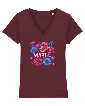  MARTIE - PRIMAVARA - FLORI 3 Burgundy