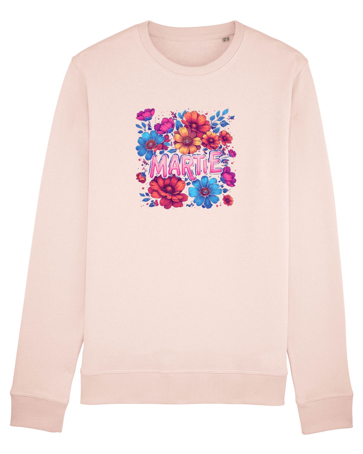 Bluză mânecă lungă Unisex Rise Candy Pink