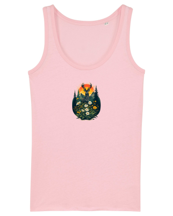 CERB CARPATIN - PRIMAVARA - MUNTI - BRAZI -SOARE Cotton Pink