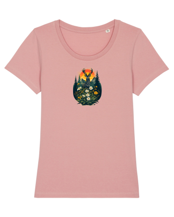 CERB CARPATIN - PRIMAVARA - MUNTI - BRAZI -SOARE Canyon Pink