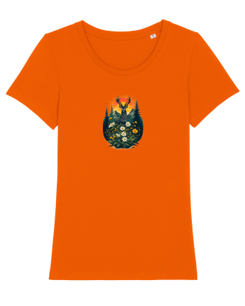 CERB CARPATIN - PRIMAVARA - MUNTI - BRAZI -SOARE Bright Orange
