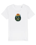 CERB CARPATIN - PRIMAVARA - MUNTI - BRAZI -SOARE Tricou mânecă scurtă  Copii Mini Creator