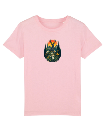 CERB CARPATIN - PRIMAVARA - MUNTI - BRAZI -SOARE Cotton Pink