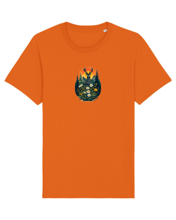 CERB CARPATIN - PRIMAVARA - MUNTI - BRAZI -SOARE Bright Orange