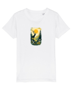 CERB CARPATIN - PRIMAVARA - MUNTI - BRAZI -SOARE 2 Tricou mânecă scurtă  Copii Mini Creator