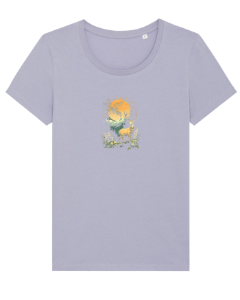 CERB CARPATIN - PRIMAVARA - MUNTI - BRAZI -SOARE 3 Lavender