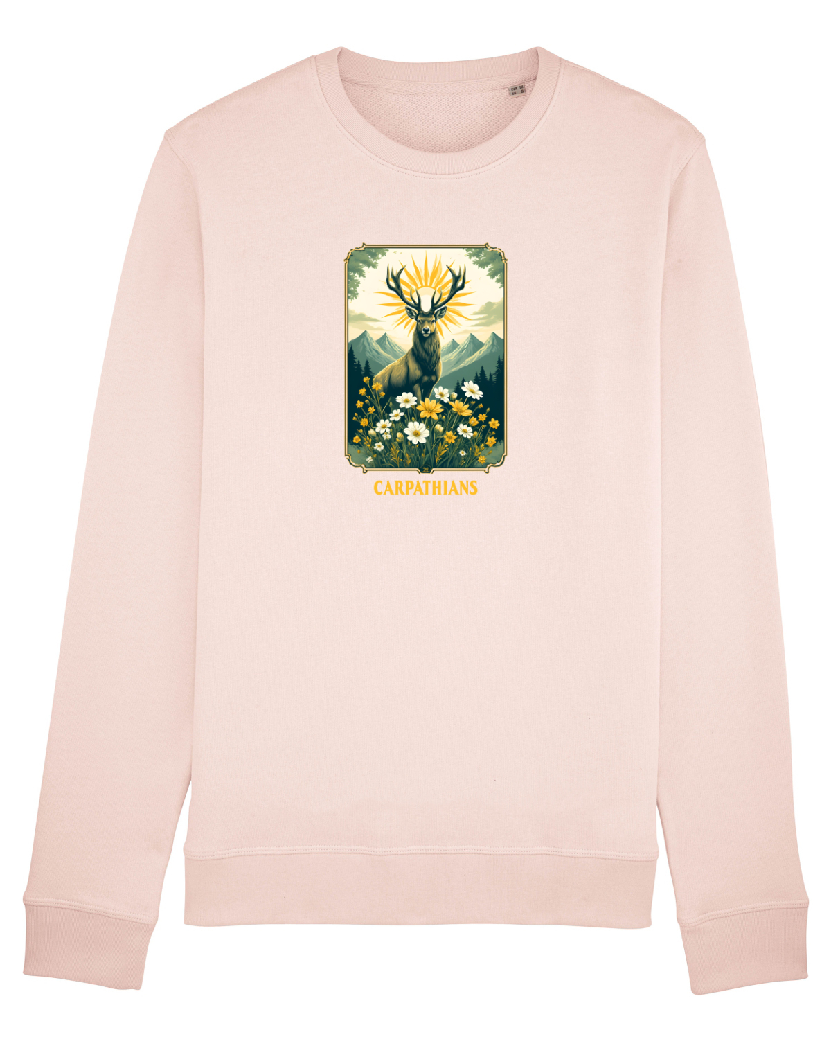 Bluză mânecă lungă Unisex Rise Candy Pink