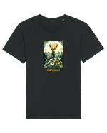 CERB - PRIMAVARA - MUNTI - CARPATHIANS -  BRAZI -SOARE  3 Tricou mânecă scurtă Unisex Rocker