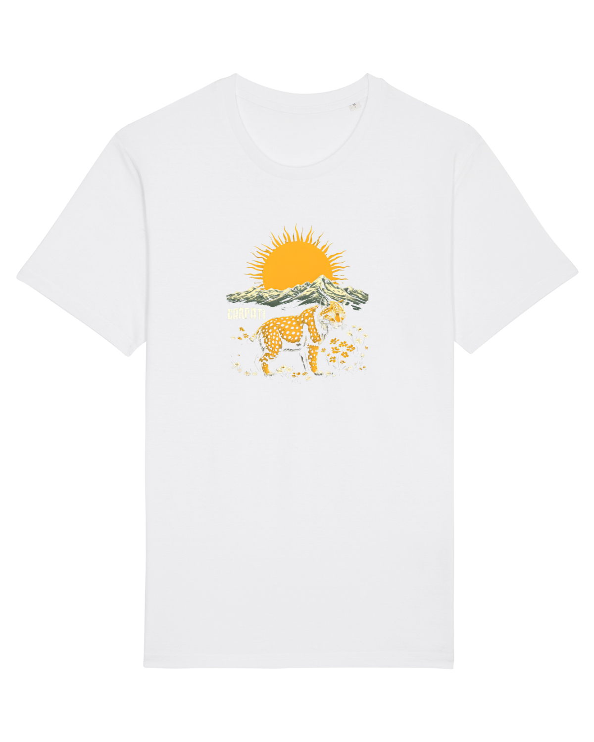 Tricou mânecă scurtă Unisex Rocker White