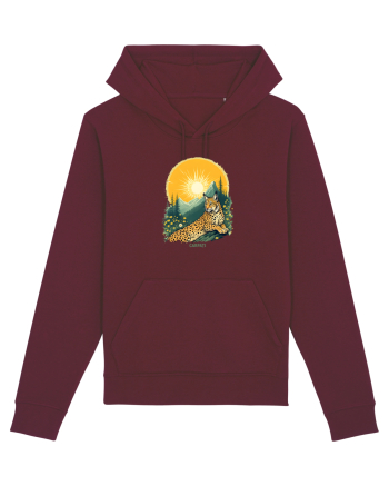 RAS / LYNX - PRIMAVARA - MUNTI - CARPATI -  BRAZI -SOARE  3 Burgundy