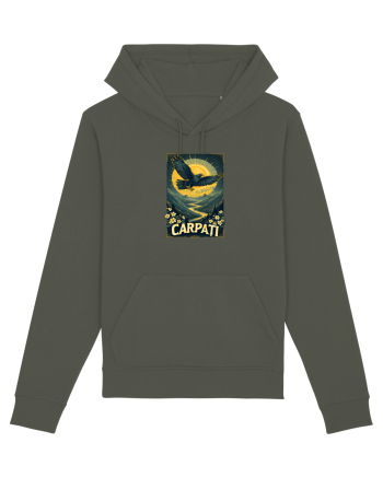 VULTUR - PRIMAVARA - MUNTI - CARPATI -  BRAZI -SOARE  4 Khaki