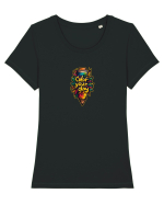 COLOR YOUR DAY - COLOREAZA-TI ZIUA - CREION COLORAT - PRIMAVARA Tricou mânecă scurtă guler larg fitted Damă Expresser