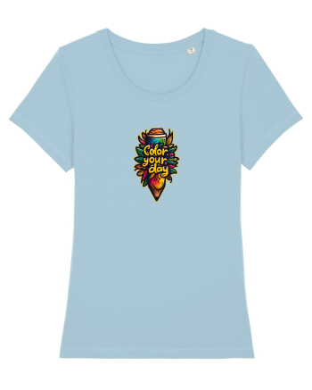 COLOR YOUR DAY - COLOREAZA-TI ZIUA - CREION COLORAT - PRIMAVARA Sky Blue