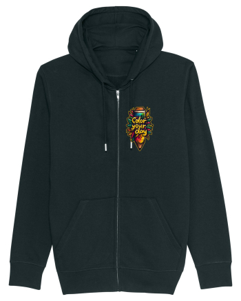 COLOR YOUR DAY - COLOREAZA-TI ZIUA - CREION COLORAT - PRIMAVARA - lateral Black