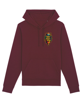 COLOR YOUR DAY - COLOREAZA-TI ZIUA - CREION COLORAT - PRIMAVARA - lateral Burgundy