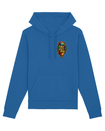 COLOR YOUR DAY - COLOREAZA-TI ZIUA - CREION COLORAT - PRIMAVARA - lateral Royal Blue