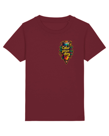 COLOR YOUR DAY - COLOREAZA-TI ZIUA - CREION COLORAT - PRIMAVARA - lateral Burgundy