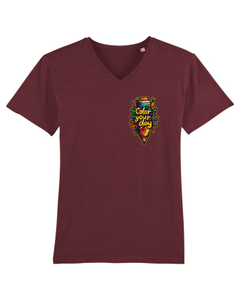 COLOR YOUR DAY - COLOREAZA-TI ZIUA - CREION COLORAT - PRIMAVARA - lateral Burgundy