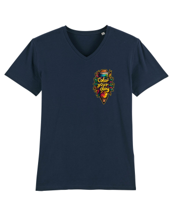COLOR YOUR DAY - COLOREAZA-TI ZIUA - CREION COLORAT - PRIMAVARA - lateral French Navy