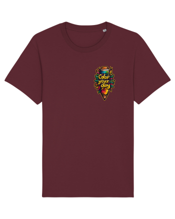 COLOR YOUR DAY - COLOREAZA-TI ZIUA - CREION COLORAT - PRIMAVARA - lateral Burgundy