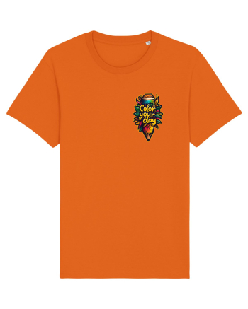 COLOR YOUR DAY - COLOREAZA-TI ZIUA - CREION COLORAT - PRIMAVARA - lateral Bright Orange