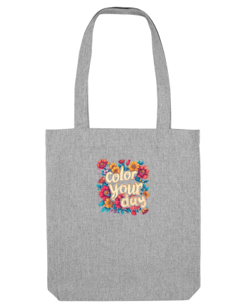 COLOR YOUR DAY - COLOREAZA-TI ZIUA - FLORI - PRIMAVARA Heather Grey
