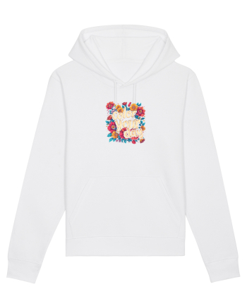 COLOR YOUR DAY - COLOREAZA-TI ZIUA - FLORI - PRIMAVARA White