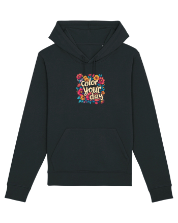 COLOR YOUR DAY - COLOREAZA-TI ZIUA - FLORI - PRIMAVARA Black
