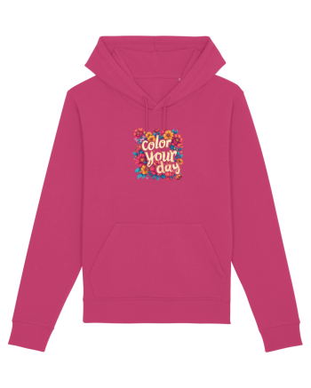 COLOR YOUR DAY - COLOREAZA-TI ZIUA - FLORI - PRIMAVARA Raspberry