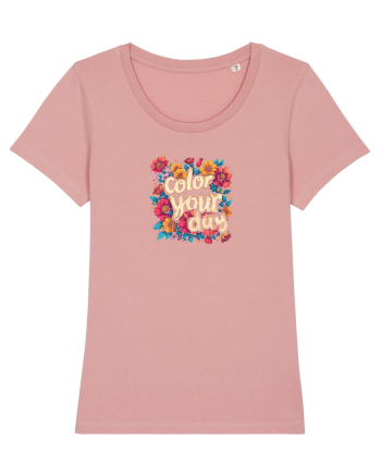 COLOR YOUR DAY - COLOREAZA-TI ZIUA - FLORI - PRIMAVARA Canyon Pink