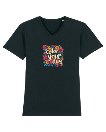 COLOR YOUR DAY - COLOREAZA-TI ZIUA - FLORI - PRIMAVARA Black