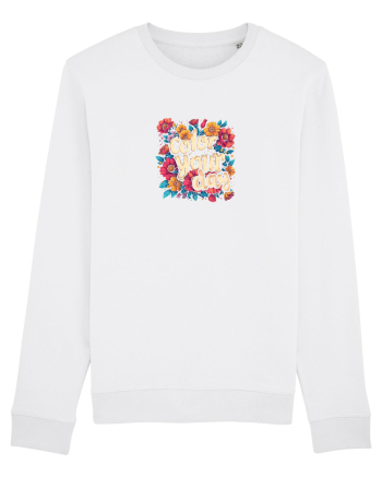 COLOR YOUR DAY - COLOREAZA-TI ZIUA - FLORI - PRIMAVARA White
