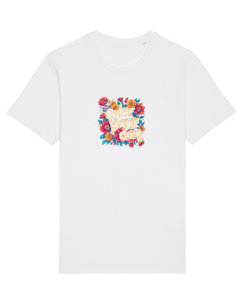 COLOR YOUR DAY - COLOREAZA-TI ZIUA - FLORI - PRIMAVARA White
