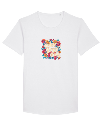 COLOR YOUR DAY - COLOREAZA-TI ZIUA - FLORI - PRIMAVARA White