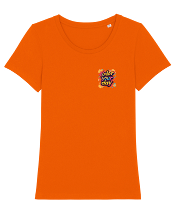 COLOR YOUR DAY - COLOREAZA-TI ZIUA  - PRIMAVARA - lateral Bright Orange