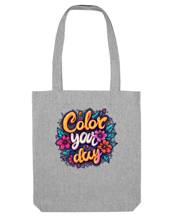 COLOR YOUR DAY - COLOREAZA-TI ZIUA - FLORI - PRIMAVARA 2 Heather Grey