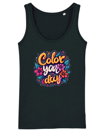 COLOR YOUR DAY - COLOREAZA-TI ZIUA - FLORI - PRIMAVARA 2 Black